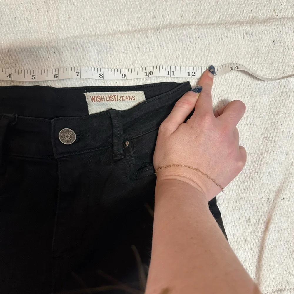 Wishlist Black Skinny Jeans with Zipper Accents - Picture 8 of 8
